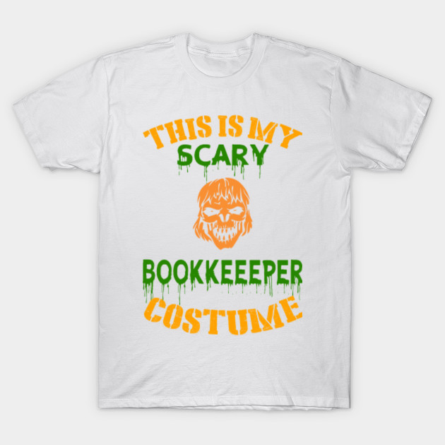 This Is My Scary Bookkeeeper Costume T-Shirt-TOZ